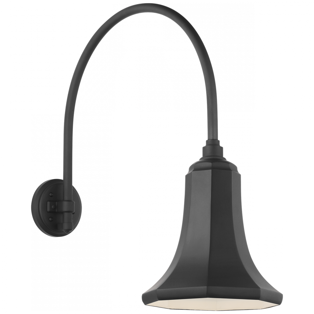 Academy 19.5" Arched Mack Barn Light