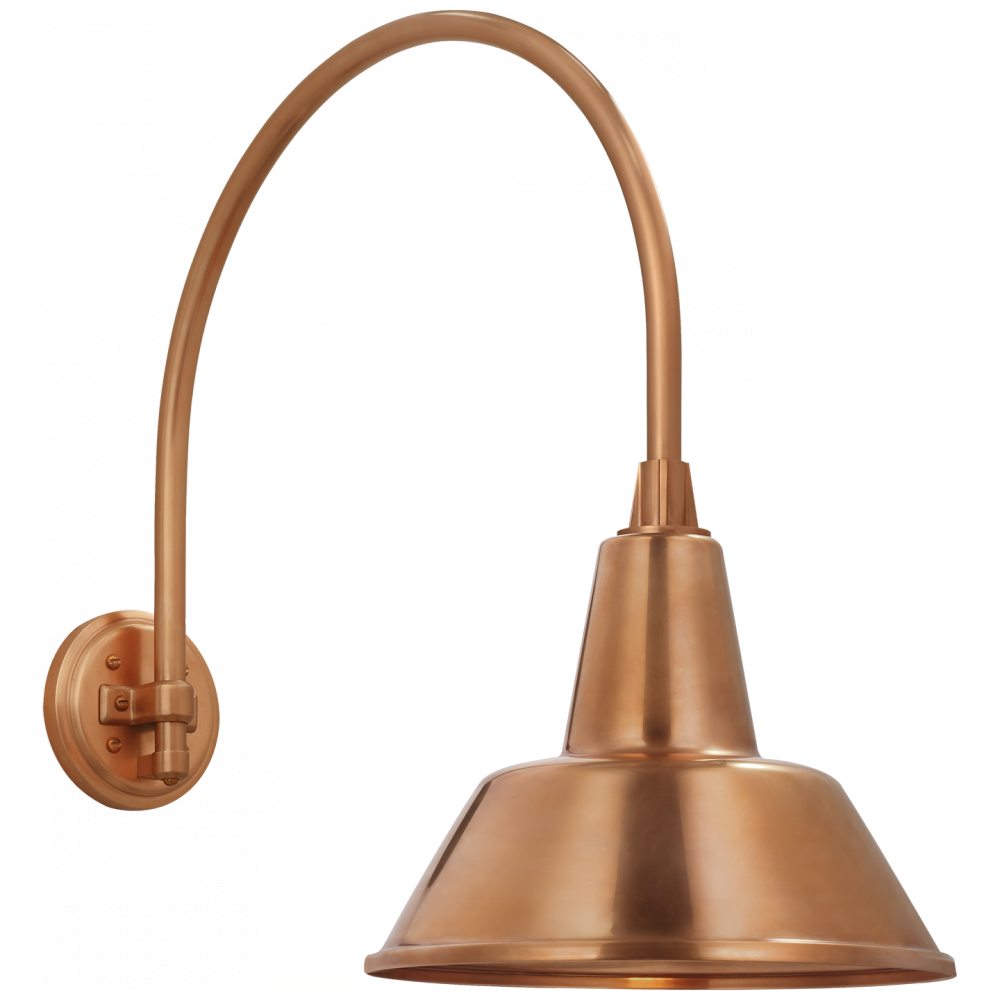 Academy 19.5" Arched Mack Barn Light