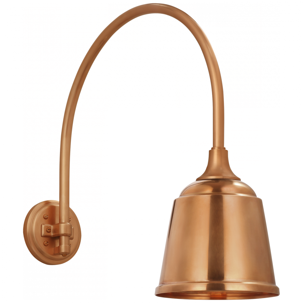 Academy 19.5" Arched Mack Barn Light