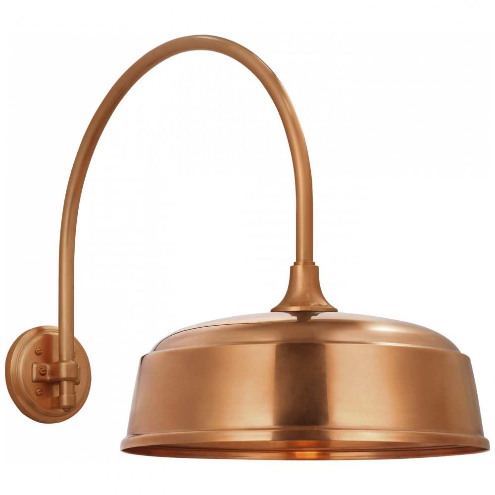 Academy 19.5" Arched Mack Barn Light