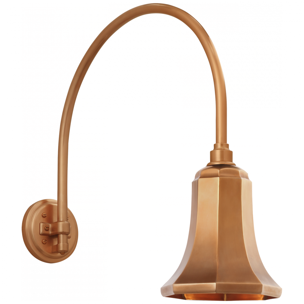 Academy 19.5" Arched Mack Barn Light