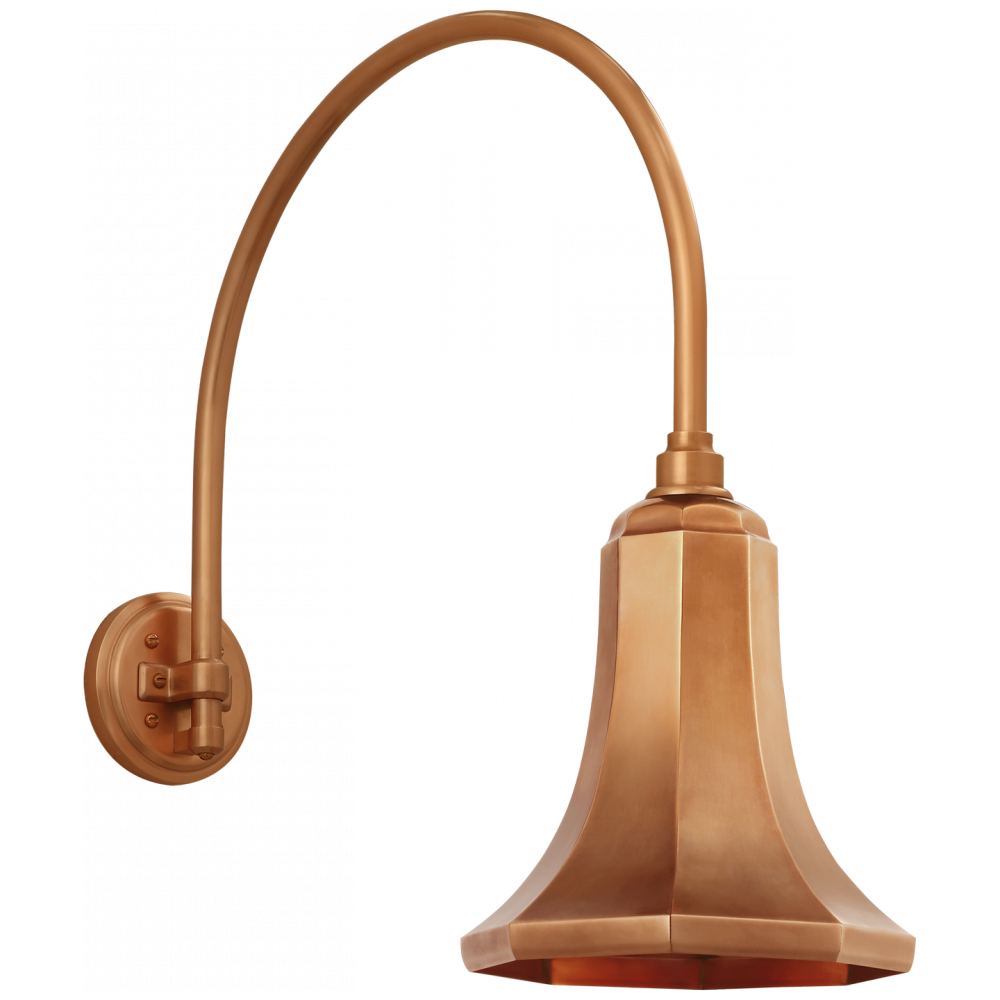 Academy 19.5" Arched Mack Barn Light