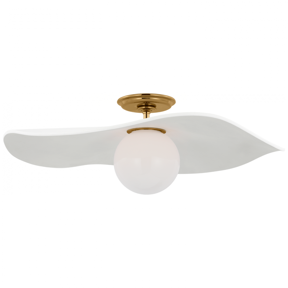 Mahalo 22" Semi-Flush Mount