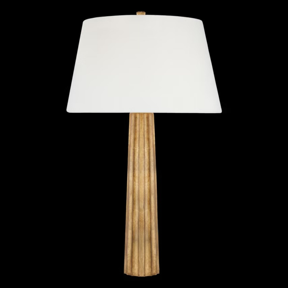 Fluted Spire Large Cordless Table Lamp
