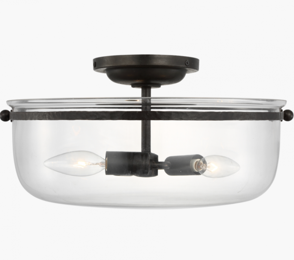 Lorford Medium Semi-Flush