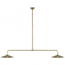 Visual Comfort & Co. Signature Collection AL 5035HAB-HAB - Ponce 62" Linear Pendant