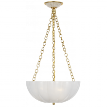 Visual Comfort & Co. Signature Collection ARN 5017HAB-WSG - Rosehill 16" Bowl Chandelier