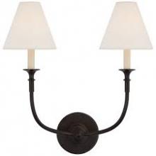 Visual Comfort & Co. Signature Collection TOB 2451AI-L - Piaf Double Sconce