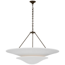Visual Comfort & Co. Signature Collection ARN 5429BZ-PW - Mollino 40 inch Chandelier