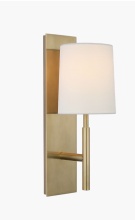 Visual Comfort & Co. Signature Collection BBL 2172SB-L - Clarion Medium Sconce