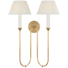 Visual Comfort & Co. Signature Collection AL 2084HAB-SP - Ingela 24" Double Sconce