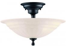 Dolan Designs 310-30 - Richland 3Lt Semi Flushmount Royal Bronze
