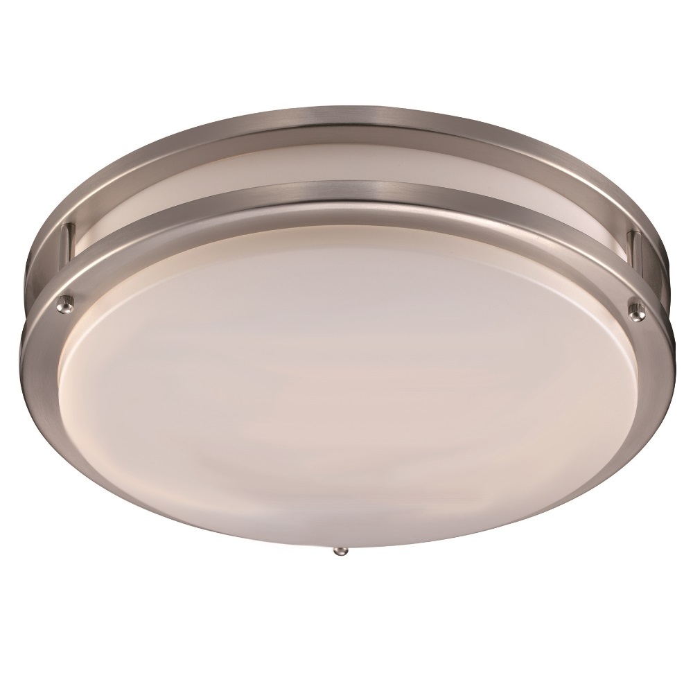 1LT FLUSH LED-LRG-ROUND-DOUBLE