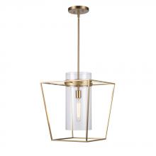 Trans Globe 11391 AG - 1LT PENDANT-15" WIDE CAGE-AG