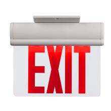 Trans Globe EM-6001 CL-RD - LED EXIT SIGN-CLEAR W/ RED LET