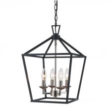 Trans Globe 10264 BK/BN - Lacey 12" Pendant