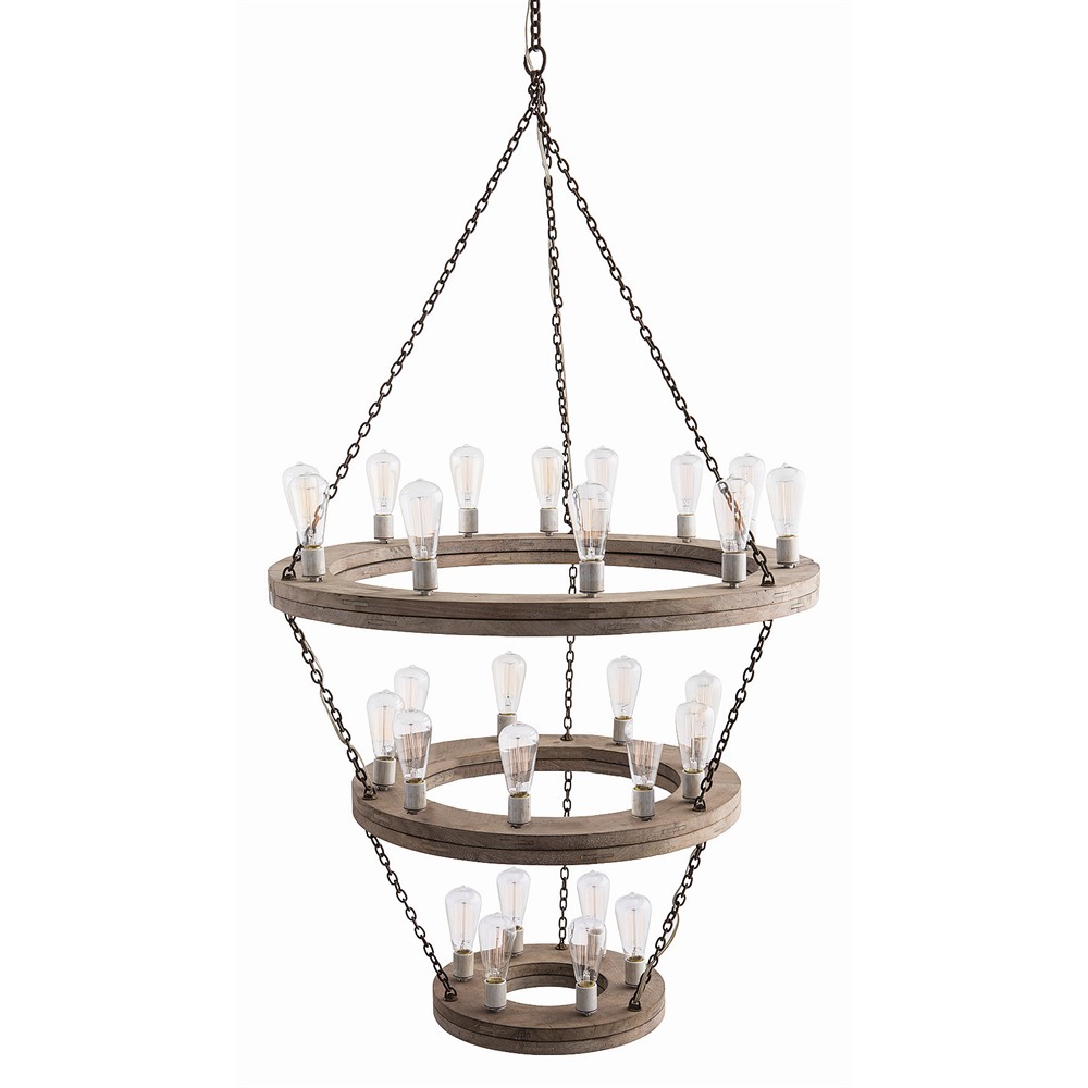 Geoffrey Three Tier Chandelier