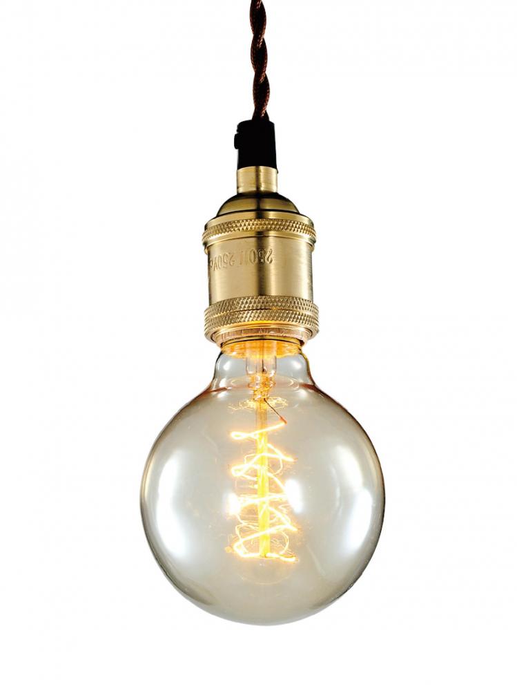 Single Pendant Lighting Brass