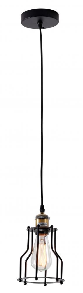 Single Pendant Lighting Black