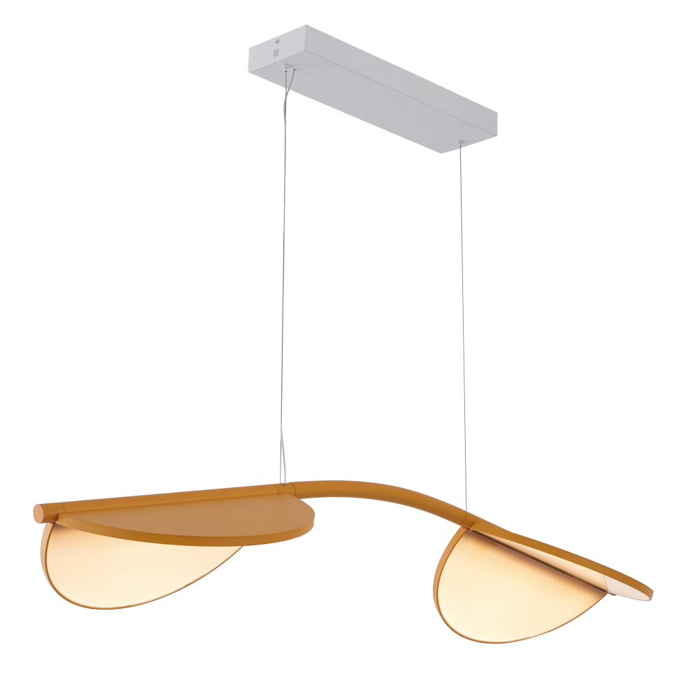 Satin Brass LED Pendant