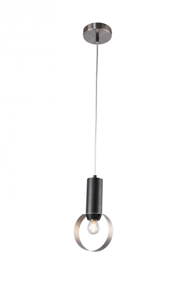 Single Pendant Lighting Sand Nickel