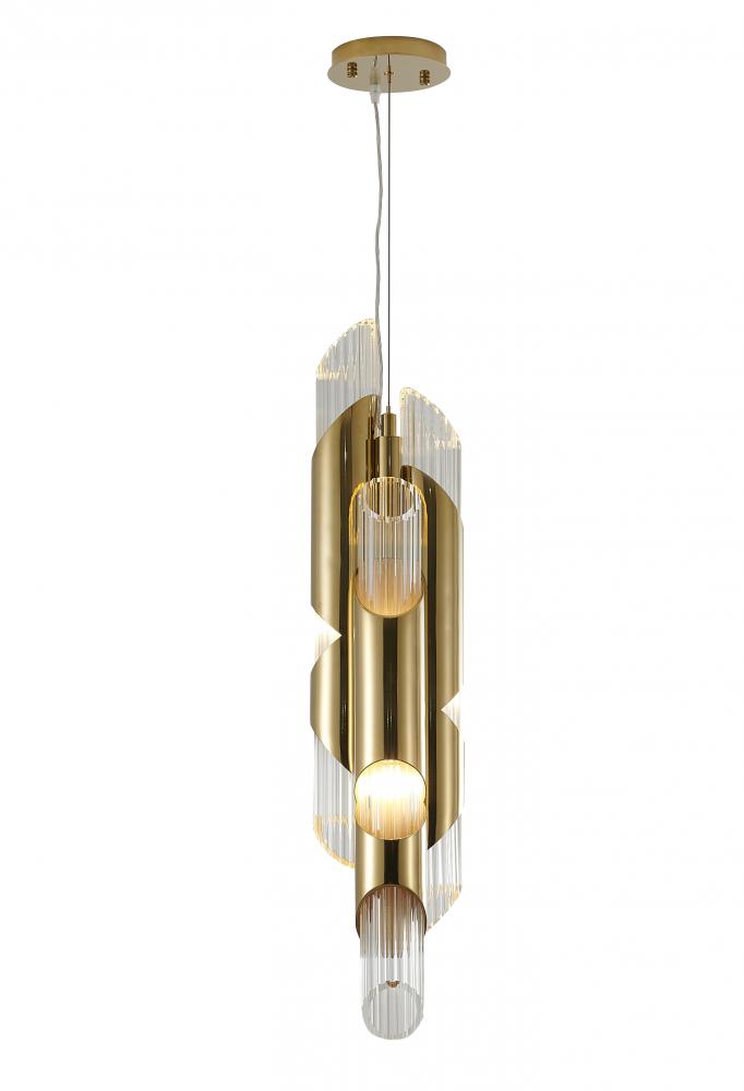 Pendant Stainless Steel & Glass