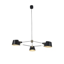 Bethel International DLS11C36B - Chandelier Black