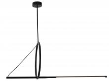 Bethel International DLS92C47B - LED Chandelier Iron & Acrylic