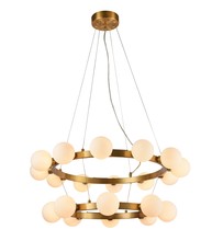 Bethel International MU62 - Chandelier Antique Brass