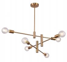 Bethel International TR77C35BR - Chandelier Brushed Bronze