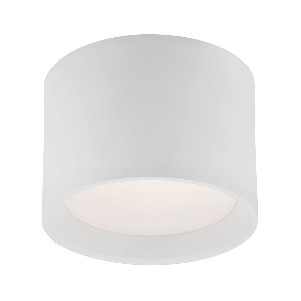BENTON,1LT LED FLUSH,SML,WHITE