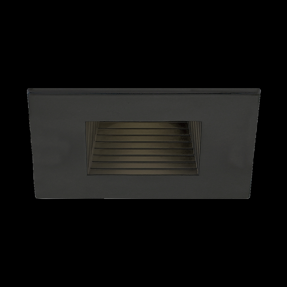 LED REC,2.5IN,SQ BAFF,8W,40K,B