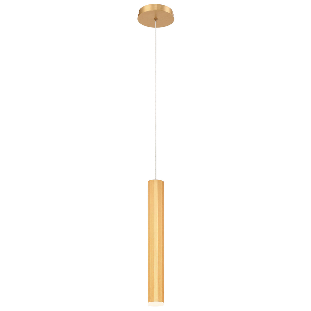 BALDWIN,1LT LED PENDANT,GOLD