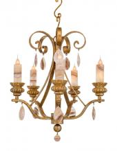Santangelo Lighting & Design CH-LGNT-5L-LG - Elegante 5 Light Chandelier Large