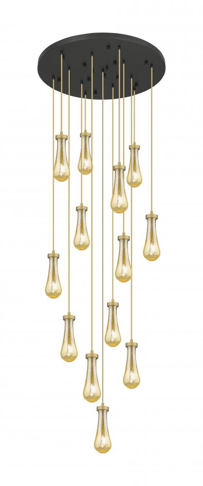 Owego - 13 Light - 32 inch - Brushed Brushed Brass - Multi Pendant