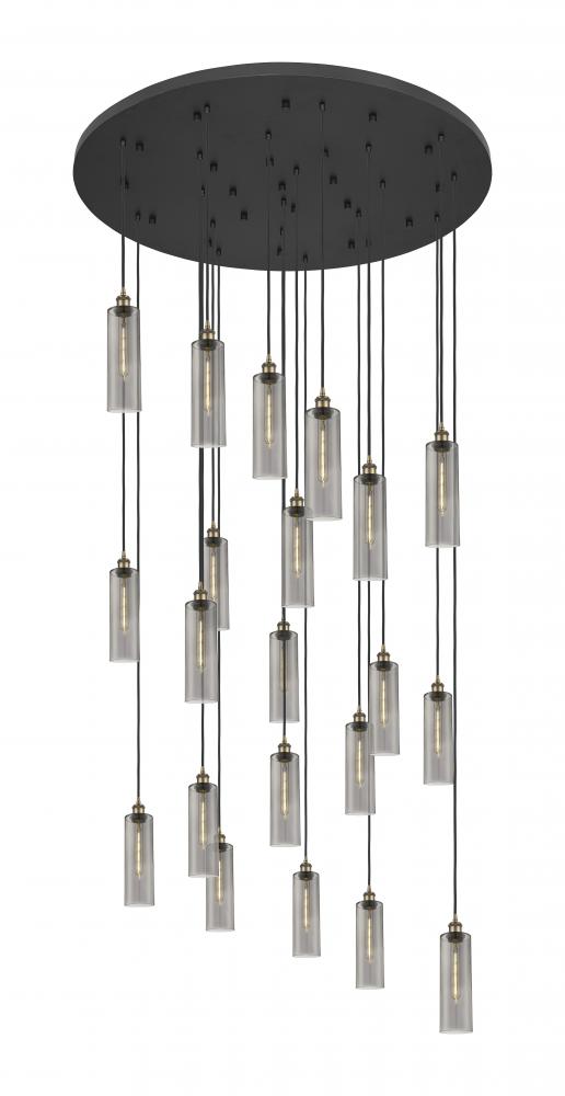 Crown Point - 21 Light - 48 inch - Brushed Brass - Multi Pendant