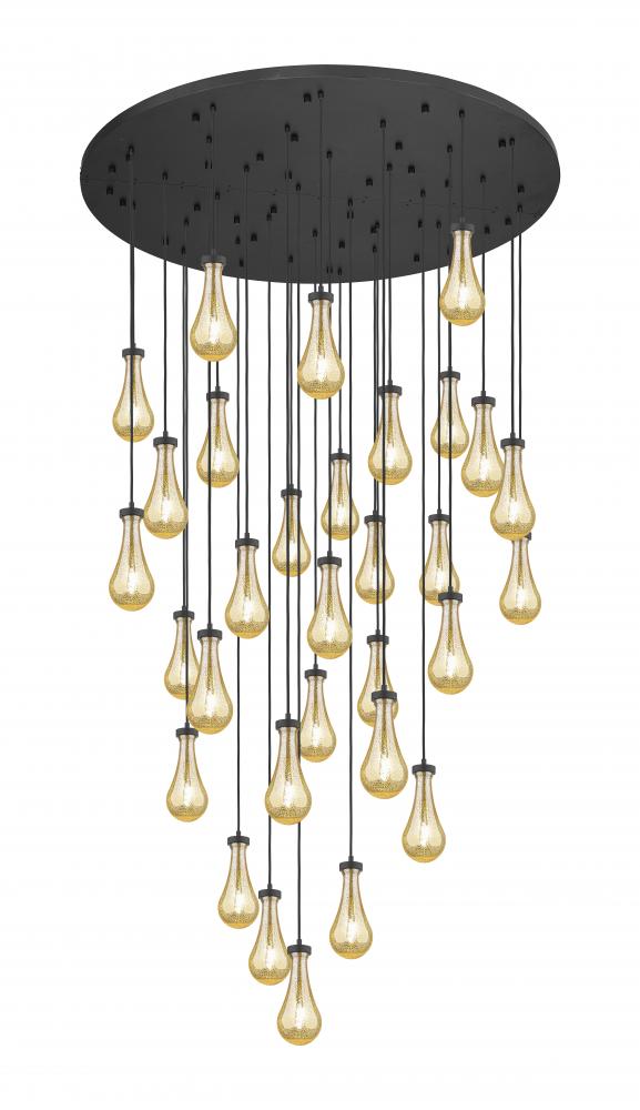 Owego - 31 Light - 60 inch - Matte Black - Multi Pendant
