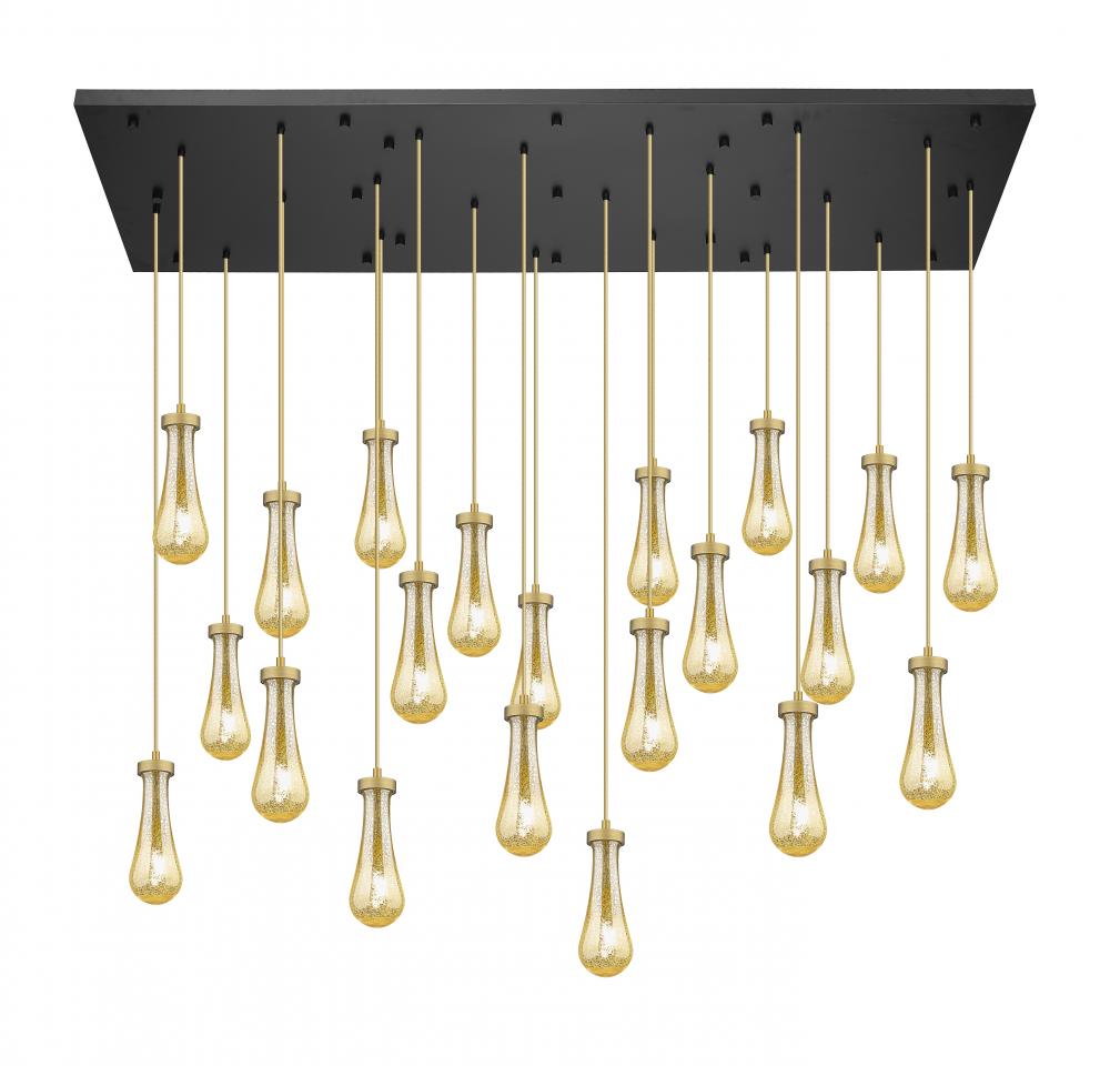 Owego - 21 Light - 71 inch - Brushed Brushed Brass - Multi Pendant