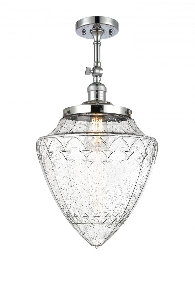 Beacon - 1 Light - 12 inch - Polished Chrome - Adjustable Semi-Flush Mount