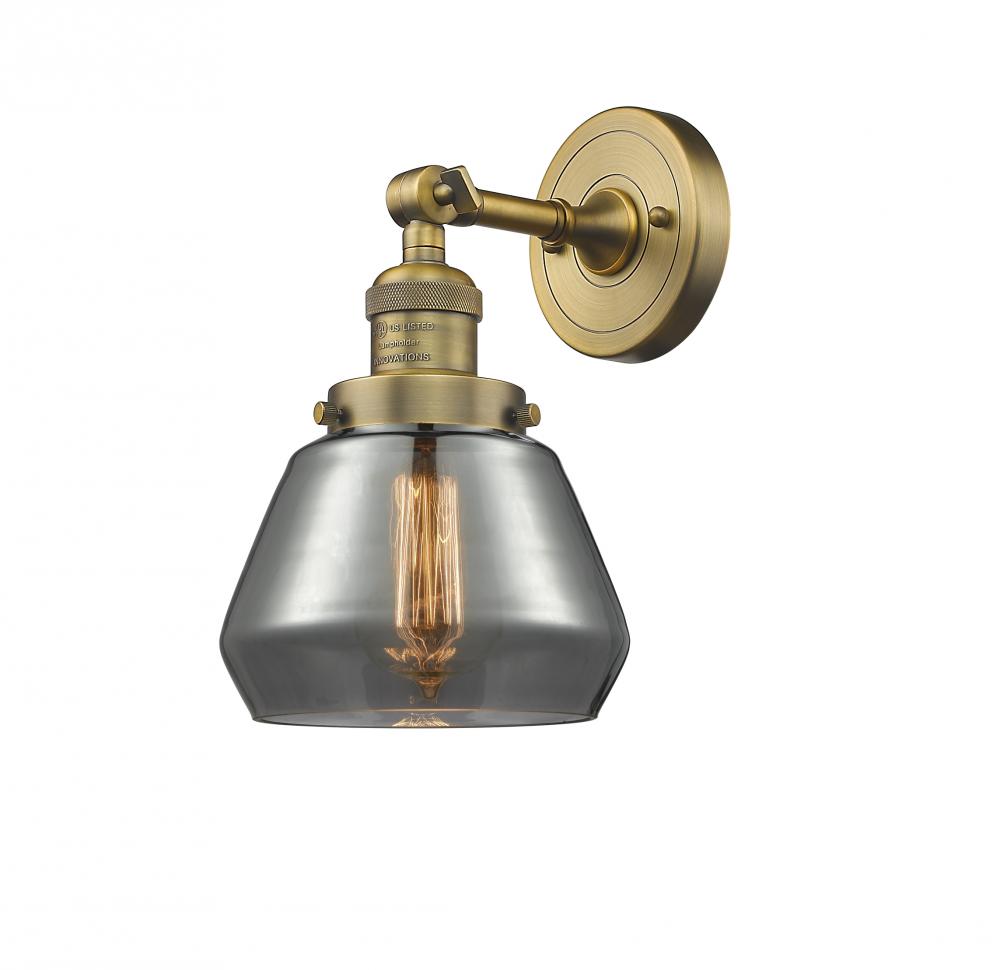Fulton - 1 Light - 7 inch - Brushed Brass - Adjustable Sconce