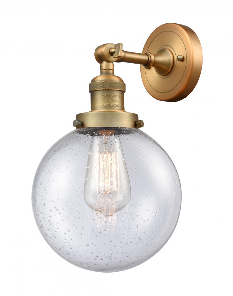 Beacon - 1 Light - 8 inch - Brushed Brass - Adjustable Sconce