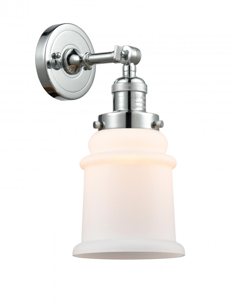 Canton - 1 Light - 7 inch - Polished Chrome - Adjustable Sconce