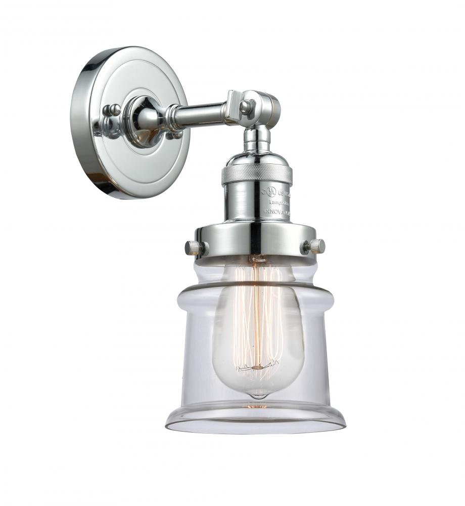 Canton - 1 Light - 5 inch - Polished Chrome - Adjustable Sconce
