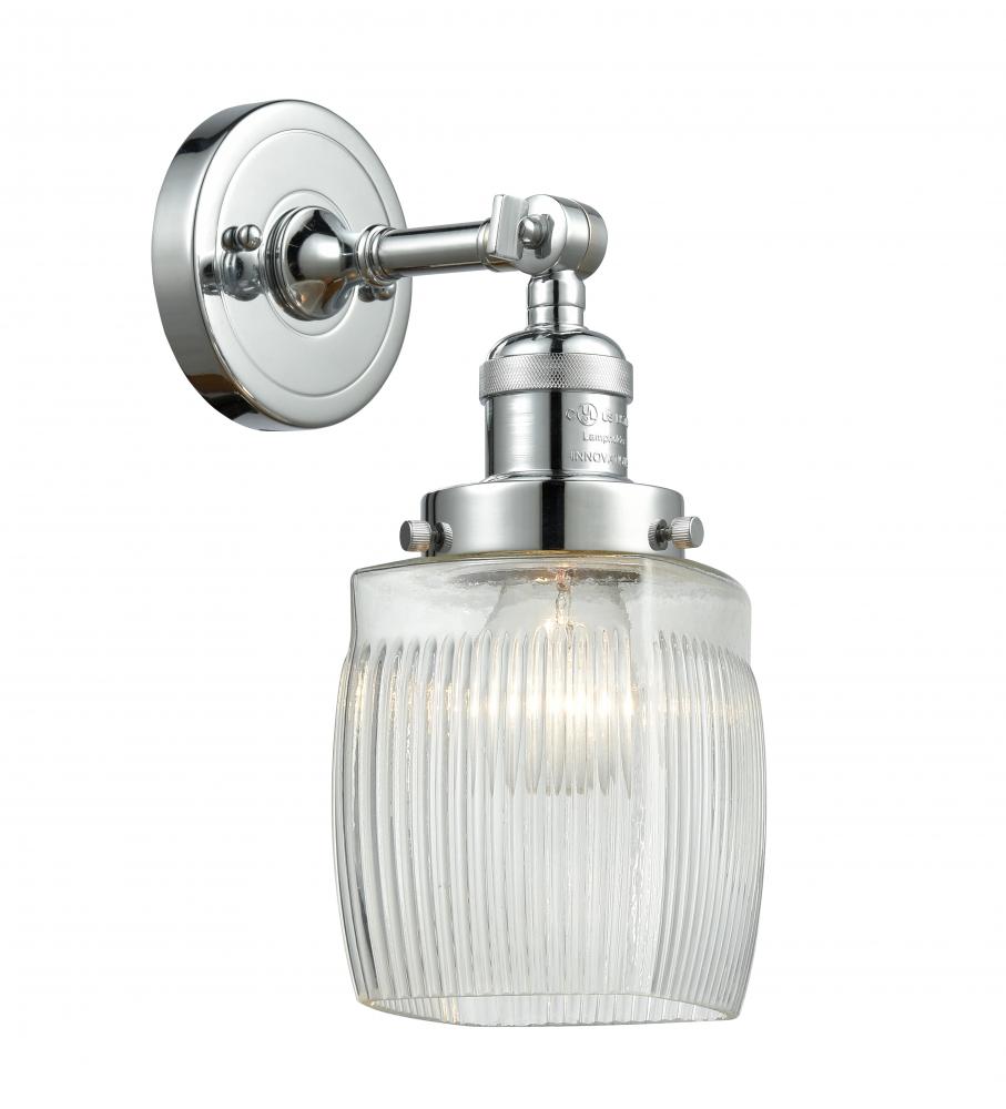 Colton - 1 Light - 6 inch - Polished Chrome - Adjustable Sconce