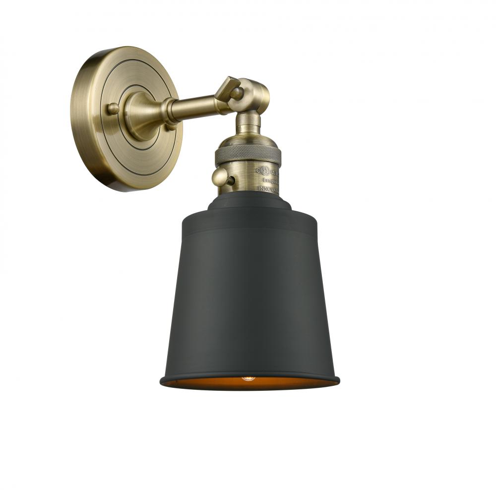 Addison - 1 Light - 5 inch - Antique Brass - Adjustable Sconce