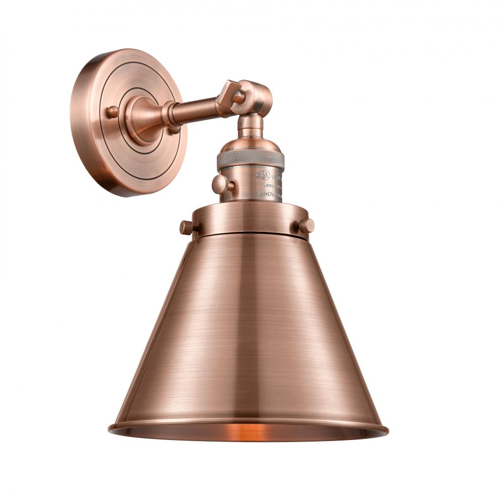 Appalachian - 1 Light - 8 inch - Antique Copper - Adjustable Sconce