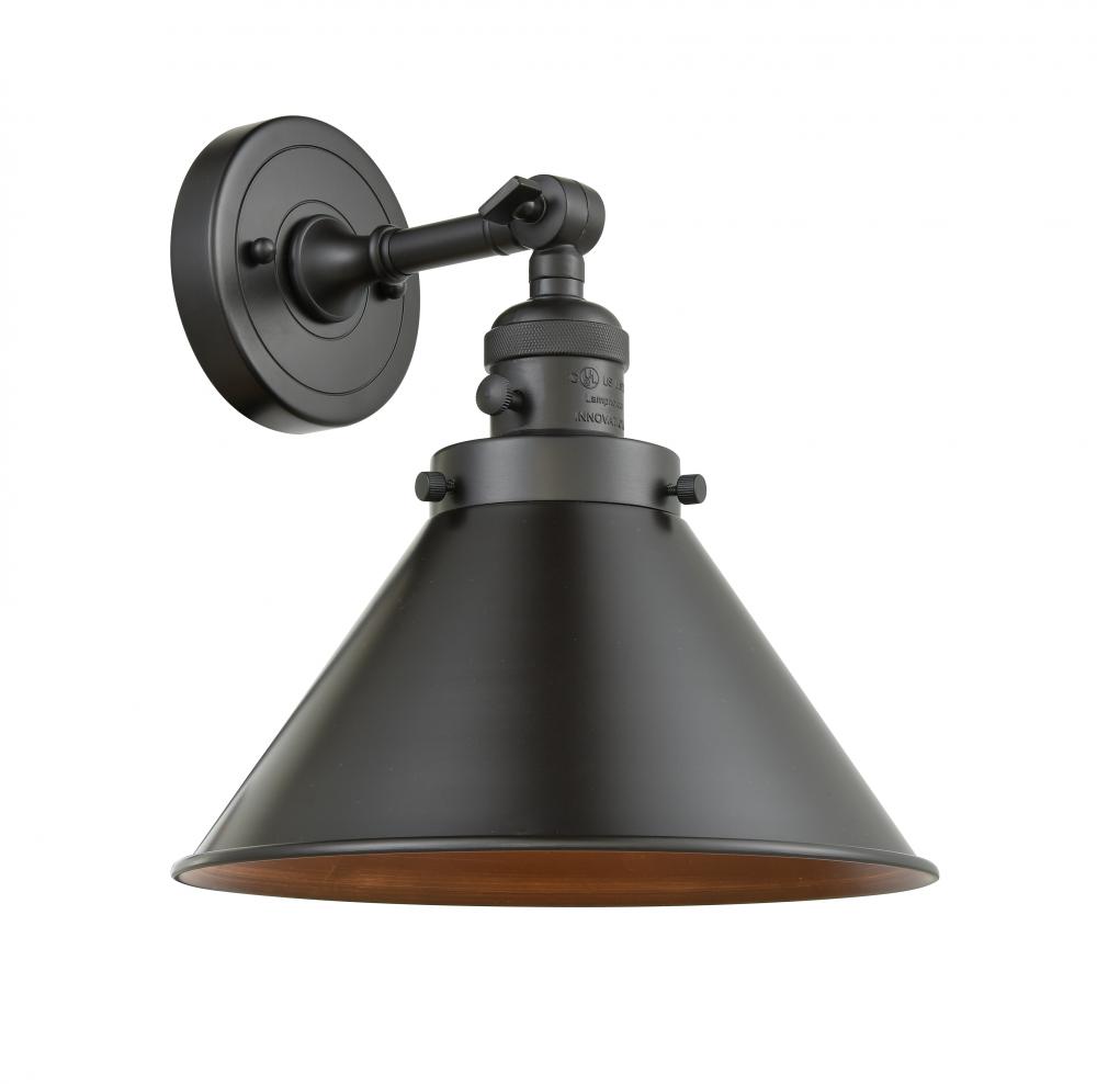 Briarcliff - 1 Light - 10 inch - Oil Rubbed Bronze - Adjustable Sconce