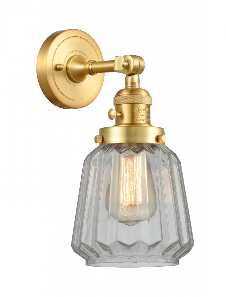Chatham - 1 Light - 7 inch - Satin Gold - Adjustable Sconce