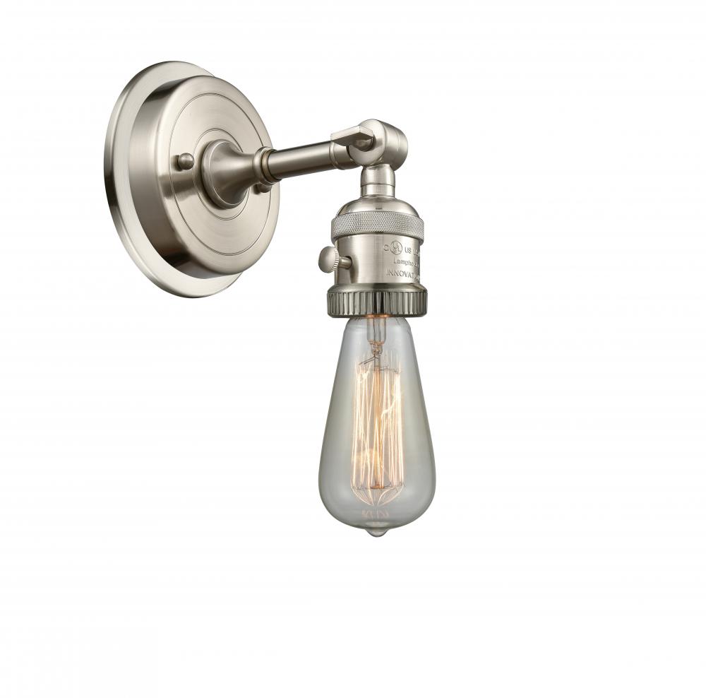 Bare Bulb Sconce With Switch