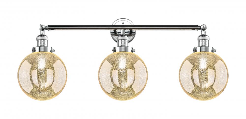 Beacon - 3 Light - 32 inch - Polished Chrome - Bath Vanity Light